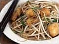 Bean Sprouts with Tofu Puff