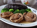 Braised Abalone with Sea Cucumber