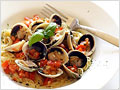 Capellini with Cockle Clams