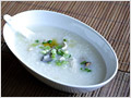 Chinese Pooridge (Congee) with Dried Oysters and Chicken