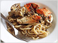 Crustacean-inspired Garlic Noodles and Roasted Crab Recipes
