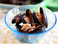Lemongrass and Coconut Cream Grilled Mussels