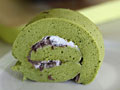 Matcha Roll (Green Tea Swiss Roll)