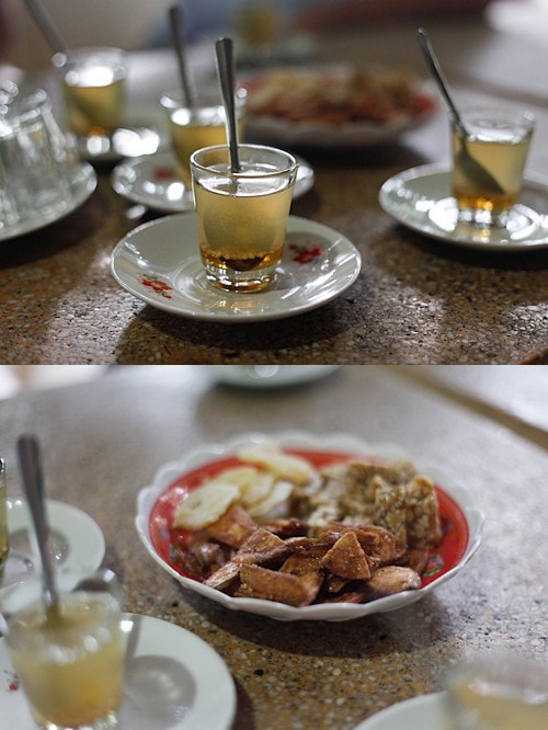 Honey Drinks and Candied Ginger