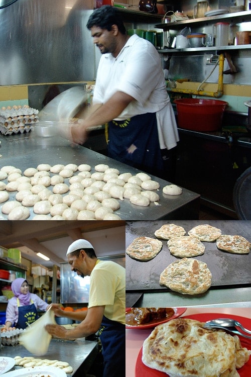 Roti Canai (Roti Paratha) - Rasa Malaysia