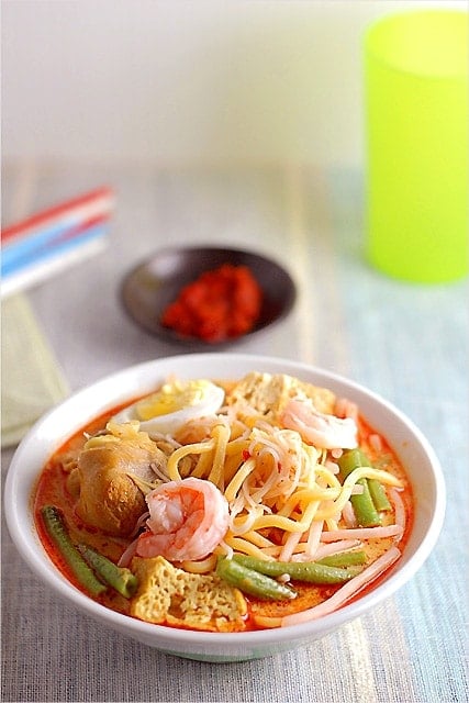 Curry Mee Malaysian Noodle Soup - The Woks of Life