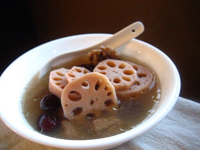 Lotus Root Soup - Rasa Malaysia