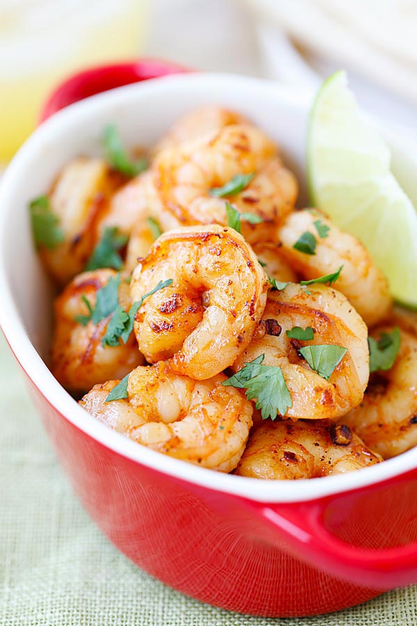 Tequila Lime Shrimp | Succulent Mexican Shrimp Recipes | Homemade Recipes