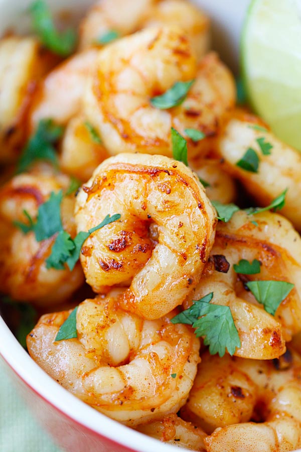 Tequila Lime Shrimp (with Extra Tequila!) Rasa Malaysia